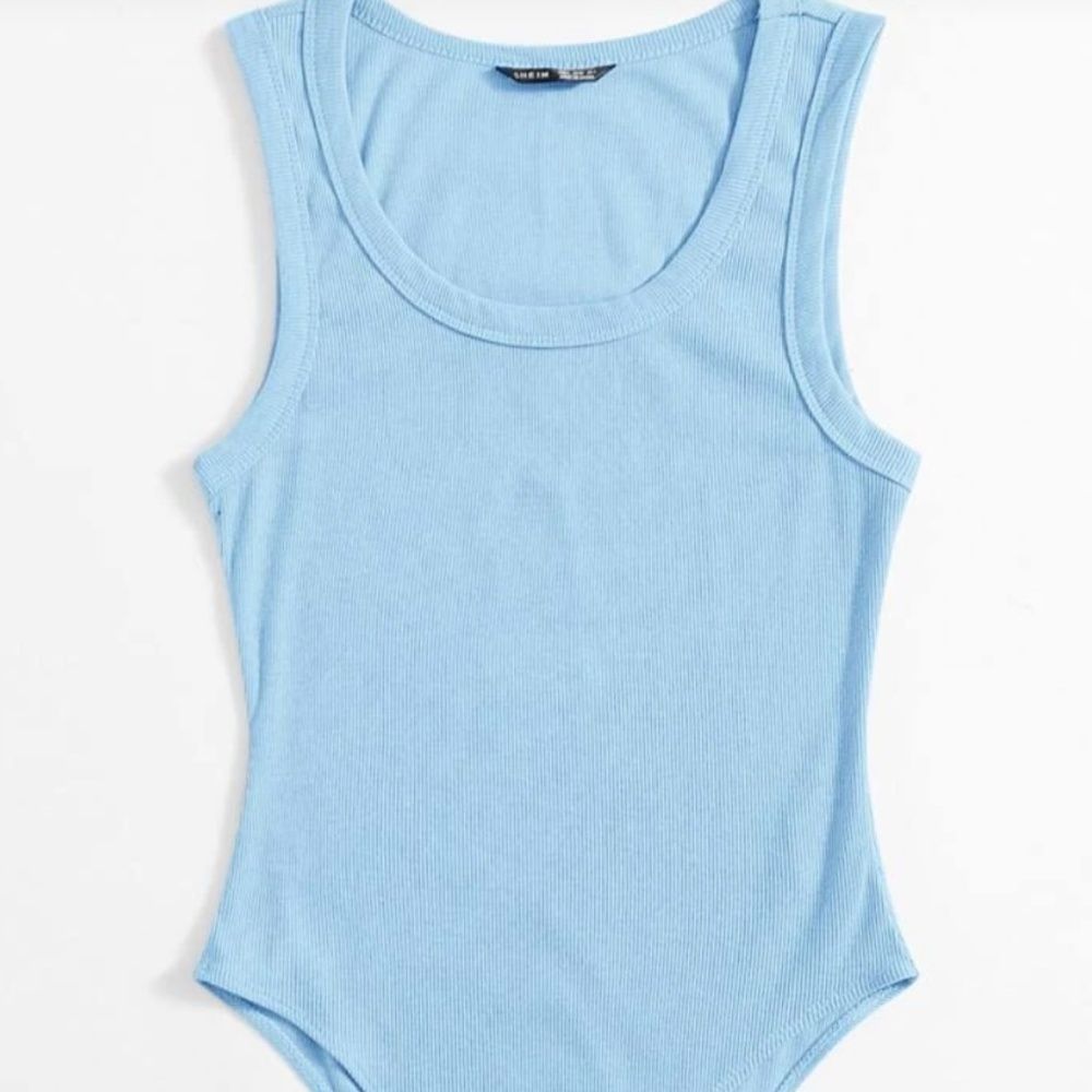 Basic Ribbed Body Suit - Picture 2 of 6